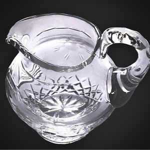 EAPG Small Crystal Pitcher